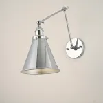 Бра 20th c Library Single Sconce Silver II от ImperiumLoft