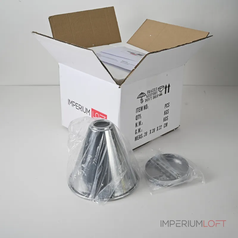 Бра Loft Cone Library II Silver от ImperiumLoft Бра Loft Cone Library II Silver от ImperiumLoft