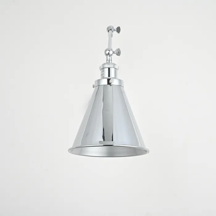 Бра 20th c Library Single Sconce Silver II от ImperiumLoft