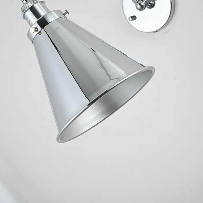 Бра 20th c Library Single Sconce Silver II от ImperiumLoft