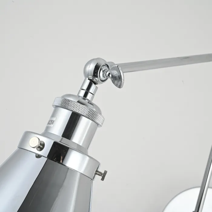 Бра 20th c Library Single Sconce Silver II от ImperiumLoft
