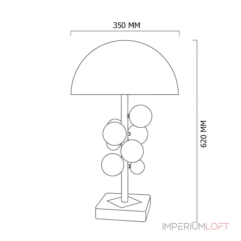 Настольная лампа Globo Table Lamp от ImperiumLoft Настольная лампа Globo Table Lamp от ImperiumLoft