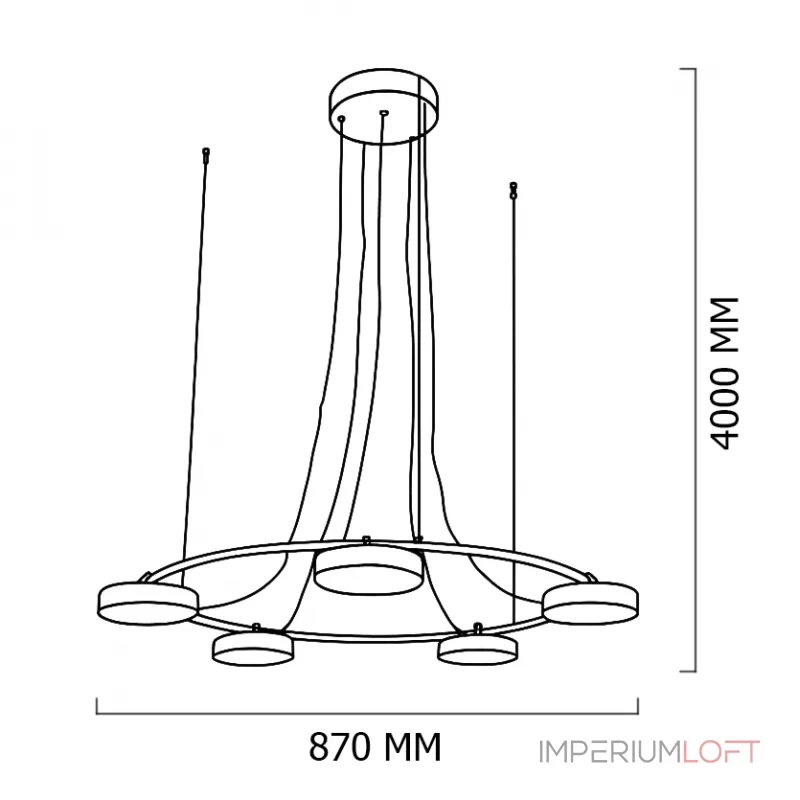Подвесная люстра CARY D87 Подвесная люстра CARY D87