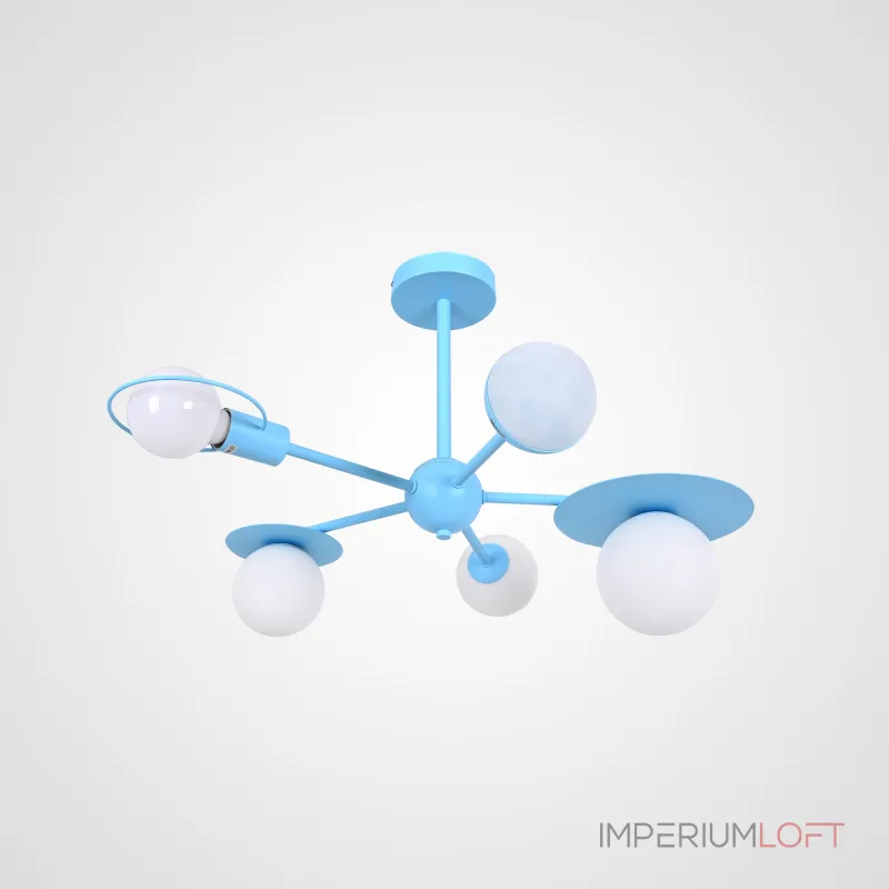 Люстра на штанге HENDY Blue Люстра на штанге HENDY Blue