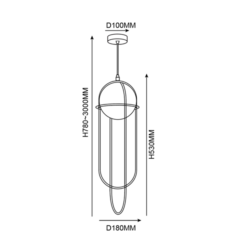 Подвесной светильник ASCENT от ImperiumLoft Подвесной светильник ASCENT от ImperiumLoft
