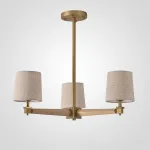 Люстра Jorgenson D70 Beige/Light wood от ImperiumLoft