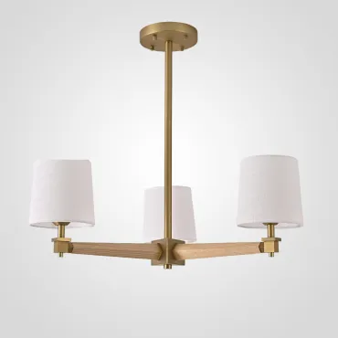 Люстра Jorgenson D70 White/Light wood