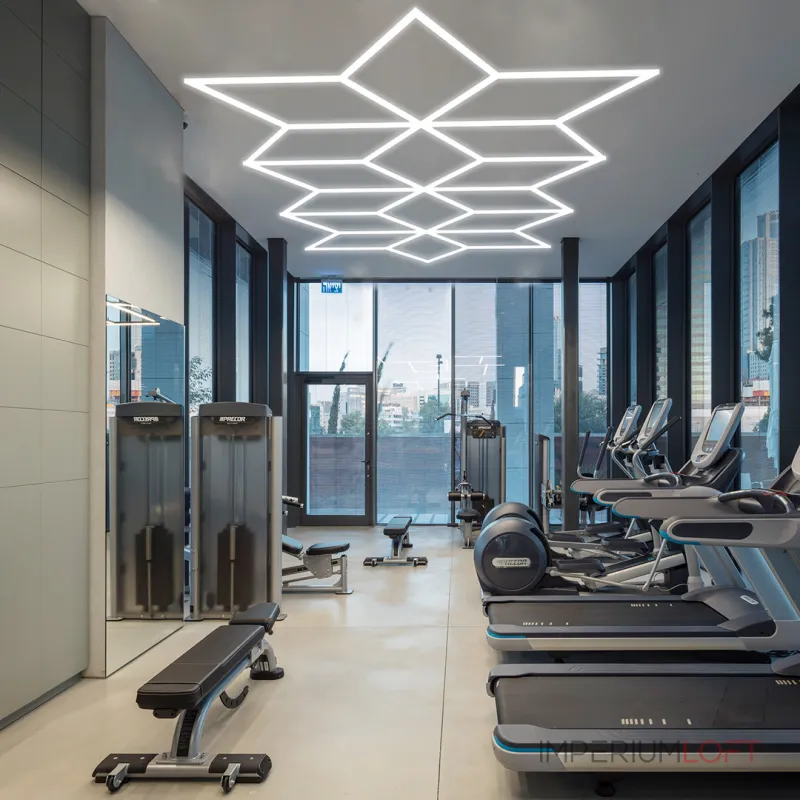 Профильный составной сотовый светодиодный светильник SOTO ZT6103 361.2W 6500К L42 Профильный составной сотовый светодиодный светильник SOTO ZT6103 361.2W 6500К L42