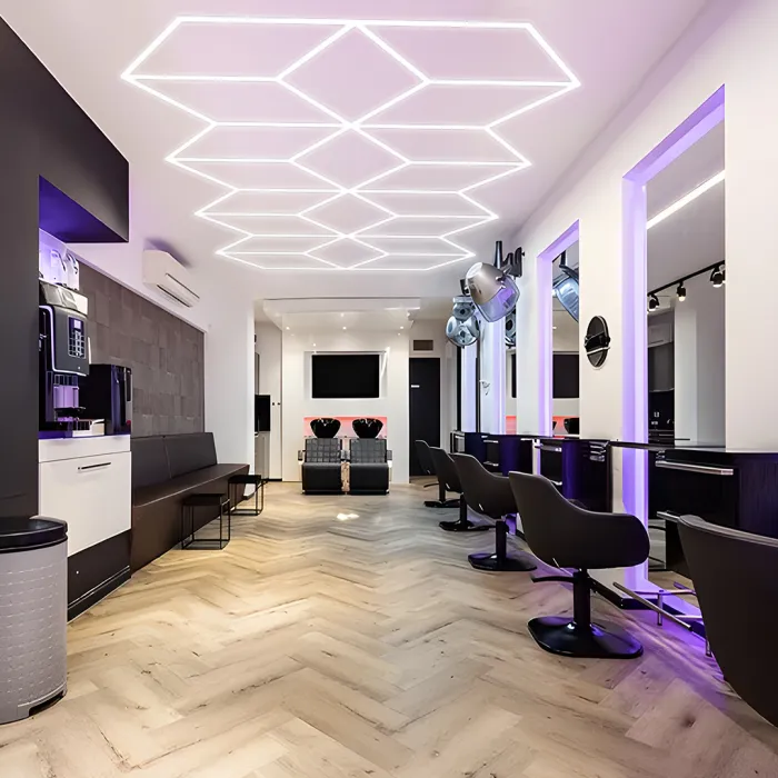 Профильный составной сотовый светодиодный светильник SOTO ZT6104 430W 6500К L50 от ImperiumLoft