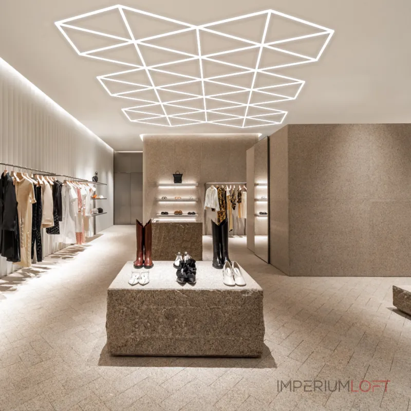 Профильный составной сотовый светодиодный светильник SOTO ZT6106 610W 6500К L71 Профильный составной сотовый светодиодный светильник SOTO ZT6106 610W 6500К L71