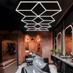Профильный составной сотовый светодиодный светильник SOTO ZT6109 387W 6500К L45 от ImperiumLoft