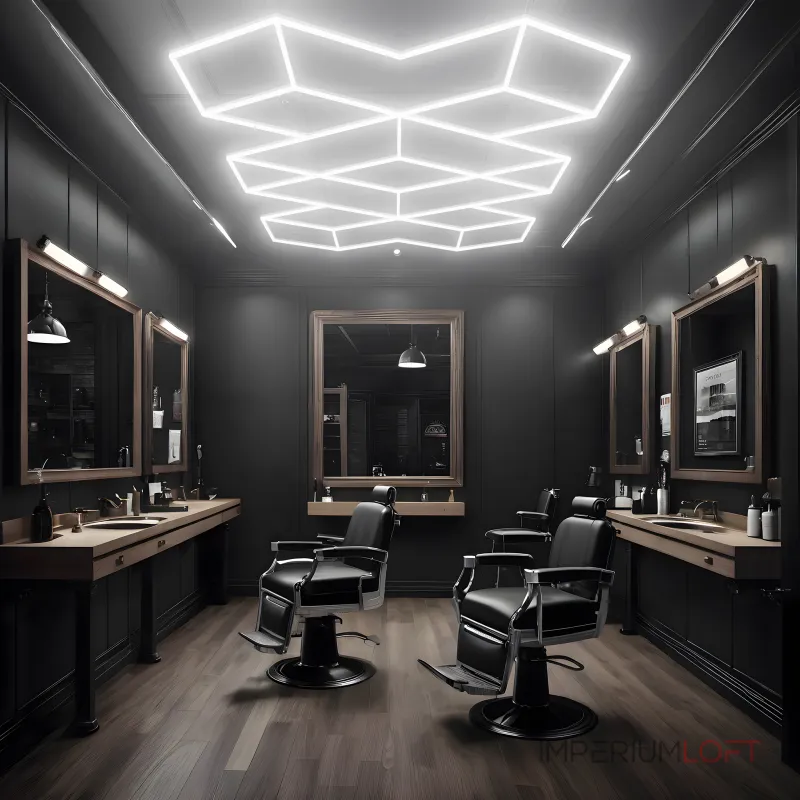 Профильный составной сотовый светодиодный светильник SOTO ZT6115 412W 6500К L48 Профильный составной сотовый светодиодный светильник SOTO ZT6115 412W 6500К L48