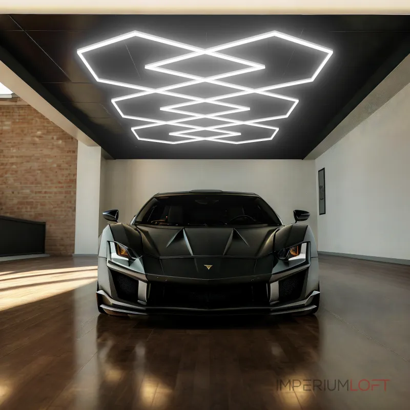 Профильный составной сотовый светодиодный светильник SOTO ZT6116 361W 6500К L42 Профильный составной сотовый светодиодный светильник SOTO ZT6116 361W 6500К L42