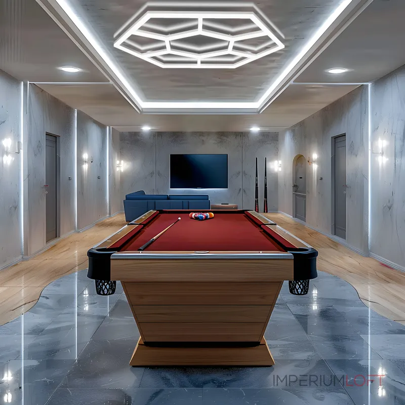 Профильный составной сотовый светодиодный светильник SOTO ZT6130 72W 6500К L24 Профильный составной сотовый светодиодный светильник SOTO ZT6130 72W 6500К L24