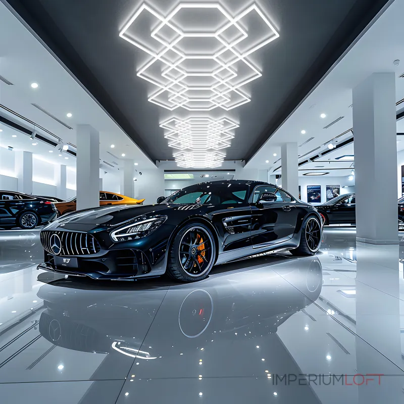 Профильный составной сотовый светодиодный светильник SOTO ZT6135 395W 6500К L79 Профильный составной сотовый светодиодный светильник SOTO ZT6135 395W 6500К L79