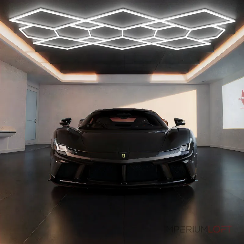 Профильный составной сотовый светодиодный светильник SOTO ZT6136 335W 6500К L67 Профильный составной сотовый светодиодный светильник SOTO ZT6136 335W 6500К L67