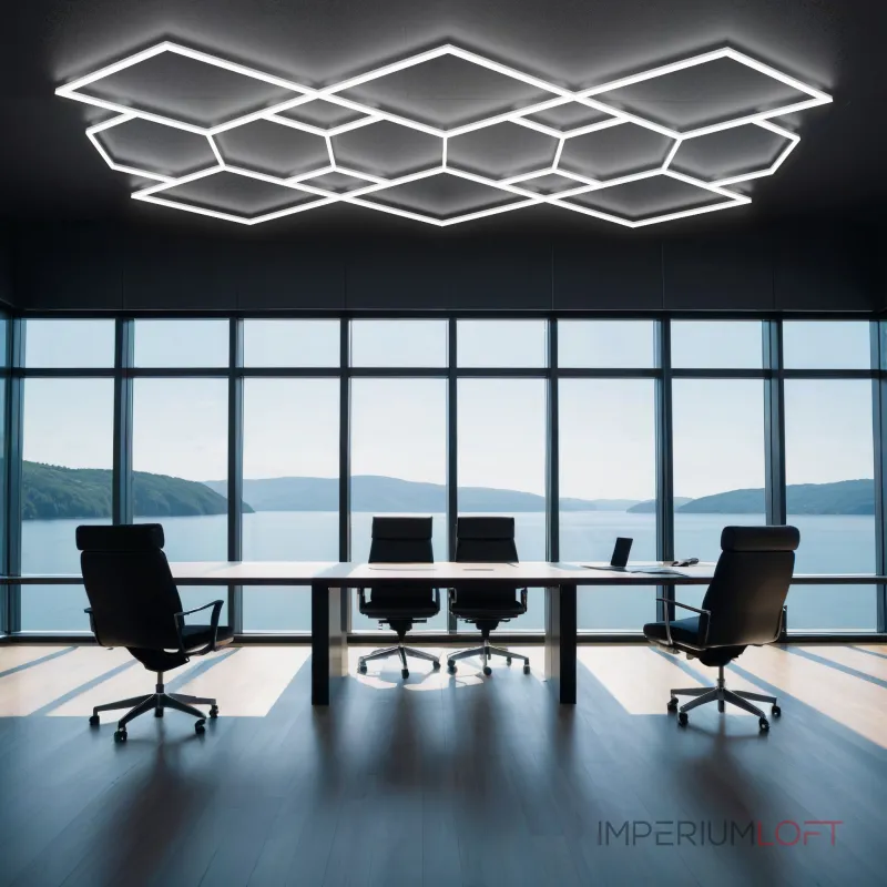 Профильный составной сотовый светодиодный светильник SOTO ZT6136 335W 6500К L67 Профильный составной сотовый светодиодный светильник SOTO ZT6136 335W 6500К L67