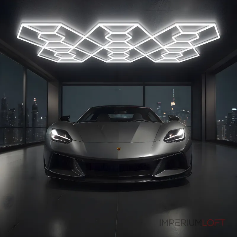 Профильный составной сотовый светодиодный светильник SOTO ZT6138 512W 6500К L93 Профильный составной сотовый светодиодный светильник SOTO ZT6138 512W 6500К L93