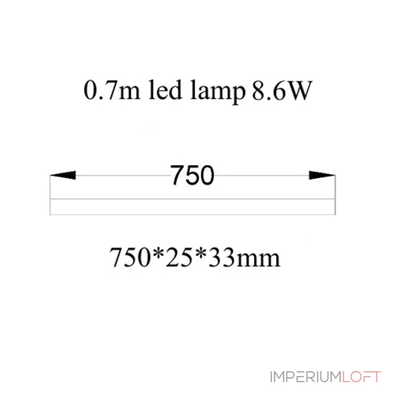 Светодиодный потолочный светильник SOTO 10W 6500K L75 Светодиодный потолочный светильник SOTO 10W 6500K L75