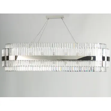 Подвесной светильник Newport 10240 10242/120 oval nickel