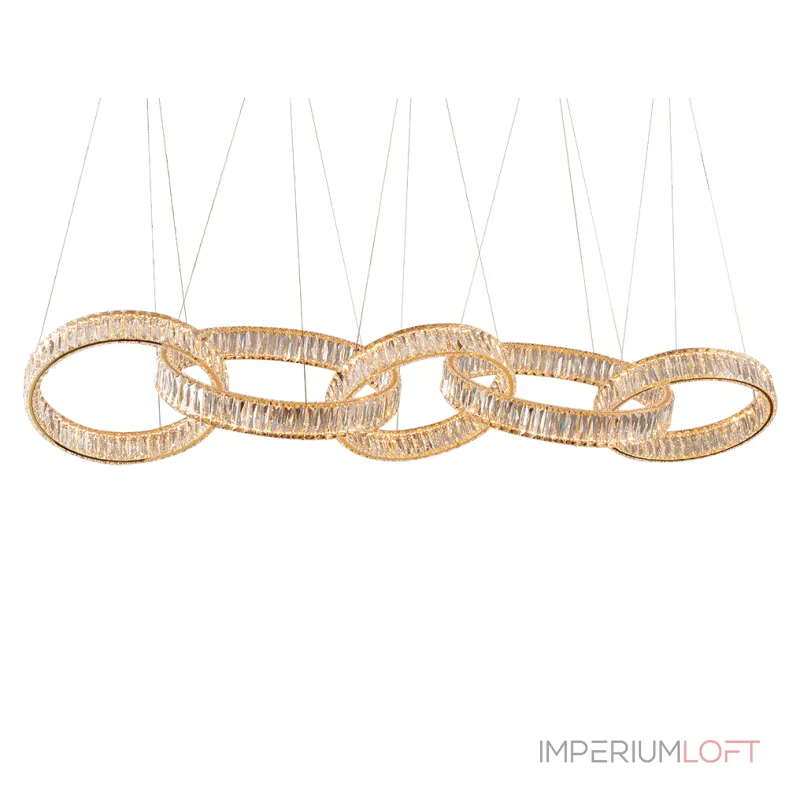 Подвесная люстра Newport CRYSTAL 8245N/S gold