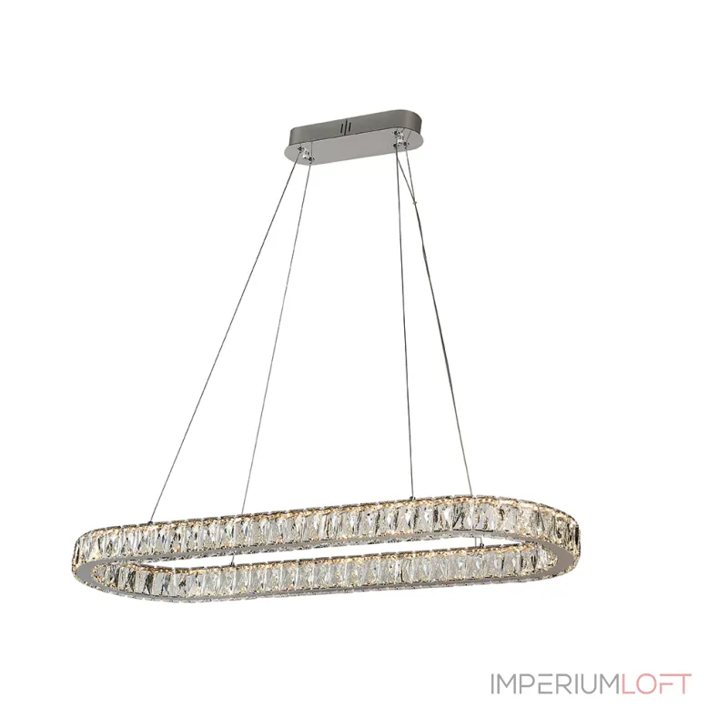 Люстра Newport KRISTA 8580/90 C oval chrome