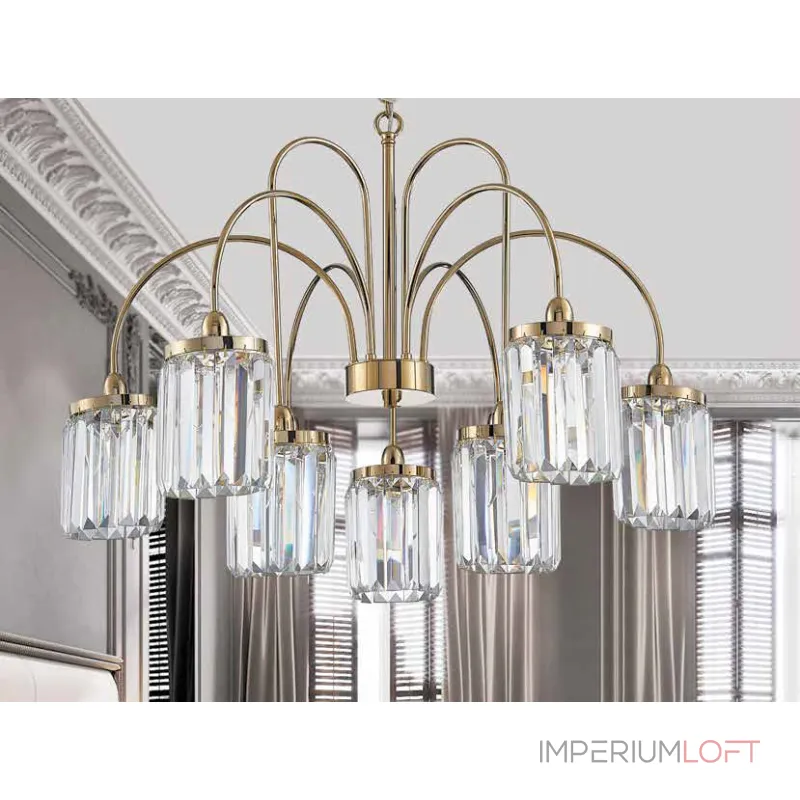 Люстра Newport RENATA 4506+3/C gold new Люстра Newport RENATA 4506+3/C gold new