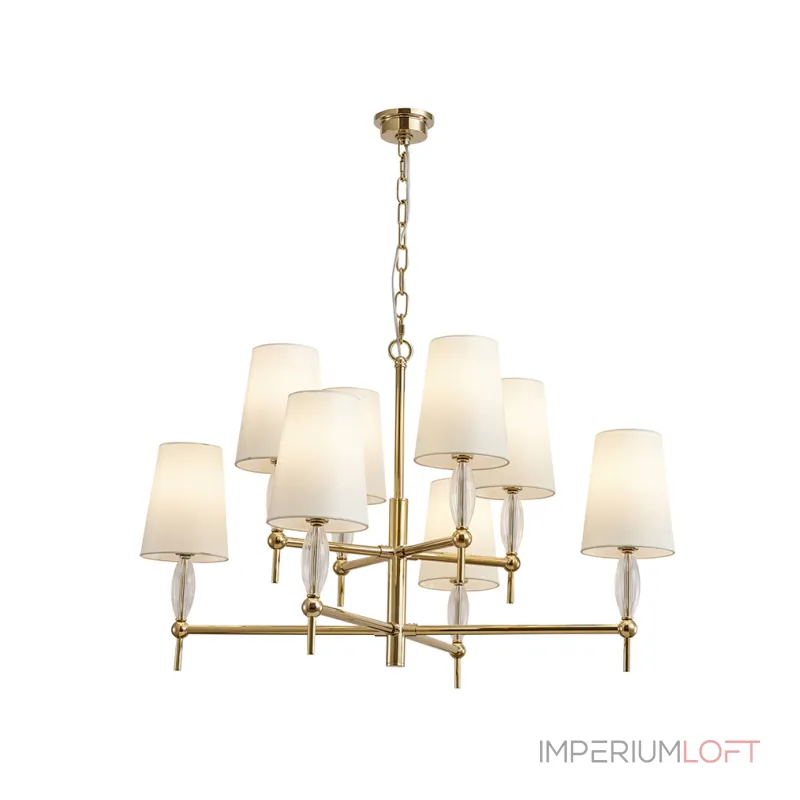Люстра Newport CHELSY 4378/C gold