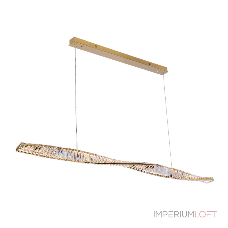 Подвесная люстра Newport КРИСТАЛ 8244N/160 C gold