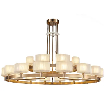 Люстра на штанге Newport JESSICA 4338+16/C new gold