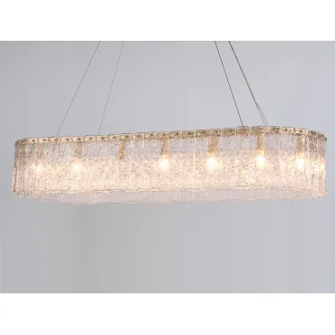 Подвесная люстра Newport 10820 10820/120 brass oval