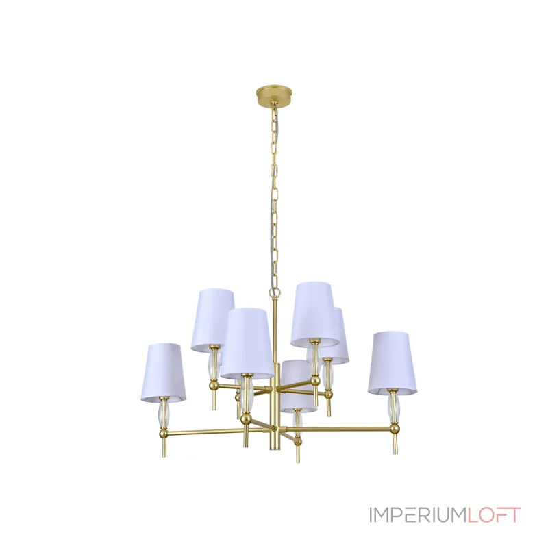 Люстра Newport CHELSY 4378/C mat.gold Люстра Newport CHELSY 4378/C mat.gold
