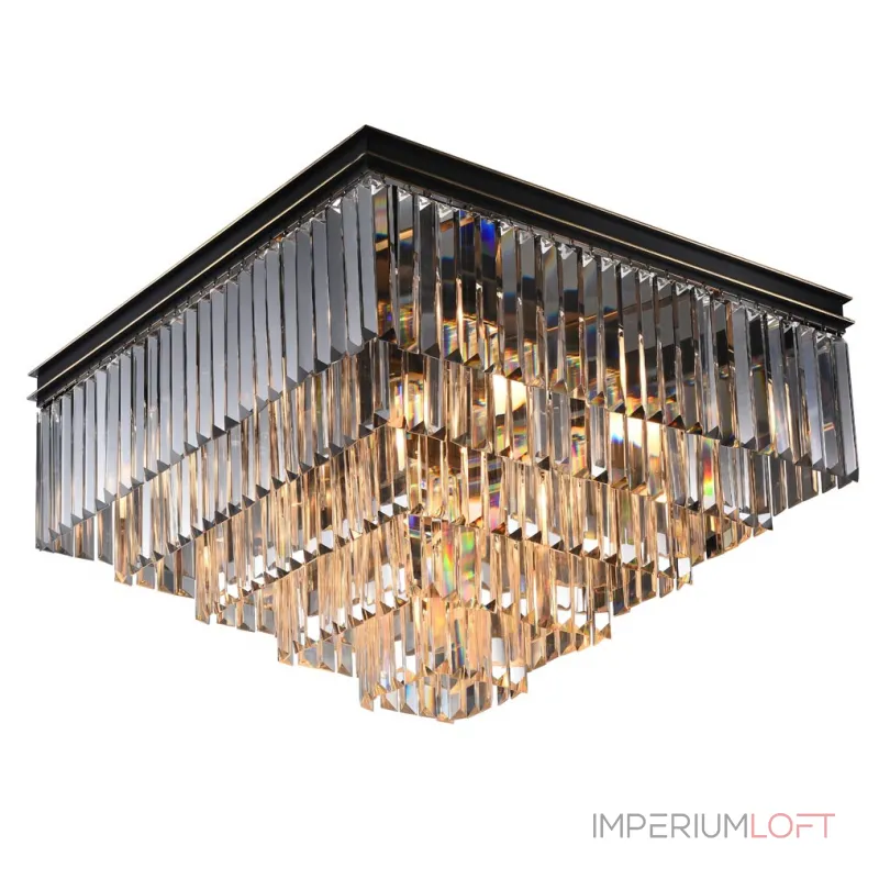 Потолочный светильник Newport 31100 31112/PL black+gold от ImperiumLoft