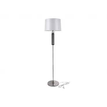 Торшер Newport 4400 4401/FL black glossy без абажура нестандарт
