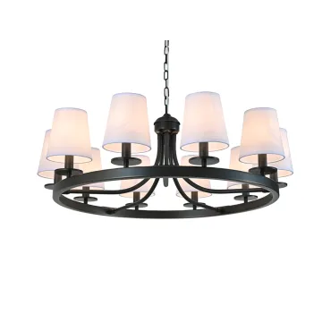 Подвесная люстра Newport ДАМИАНА 35510/C black, gold