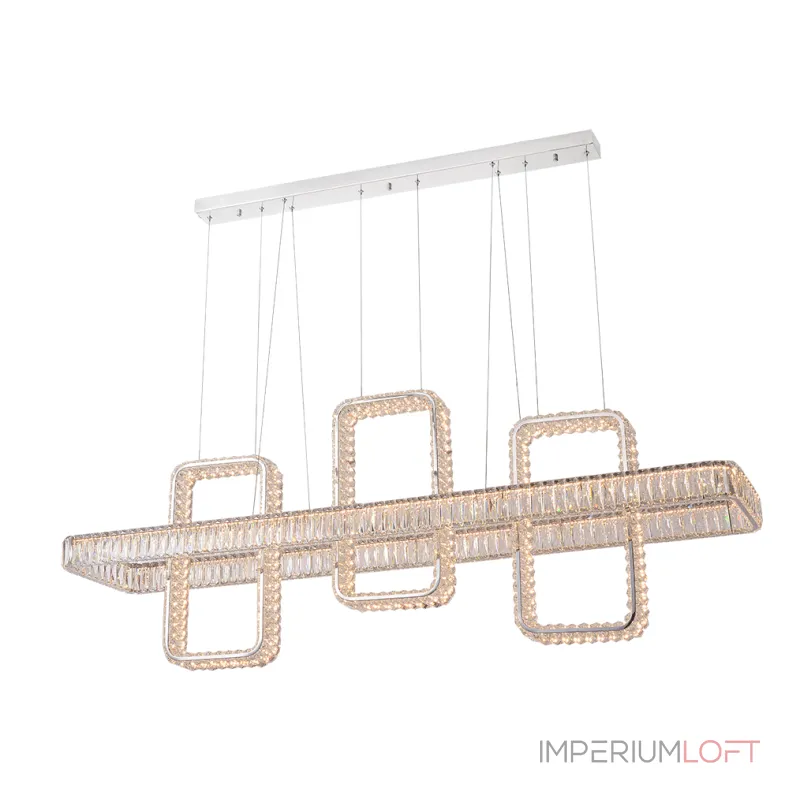 Люстра Newport CRYSTAL 2 8233+1N/S chrome