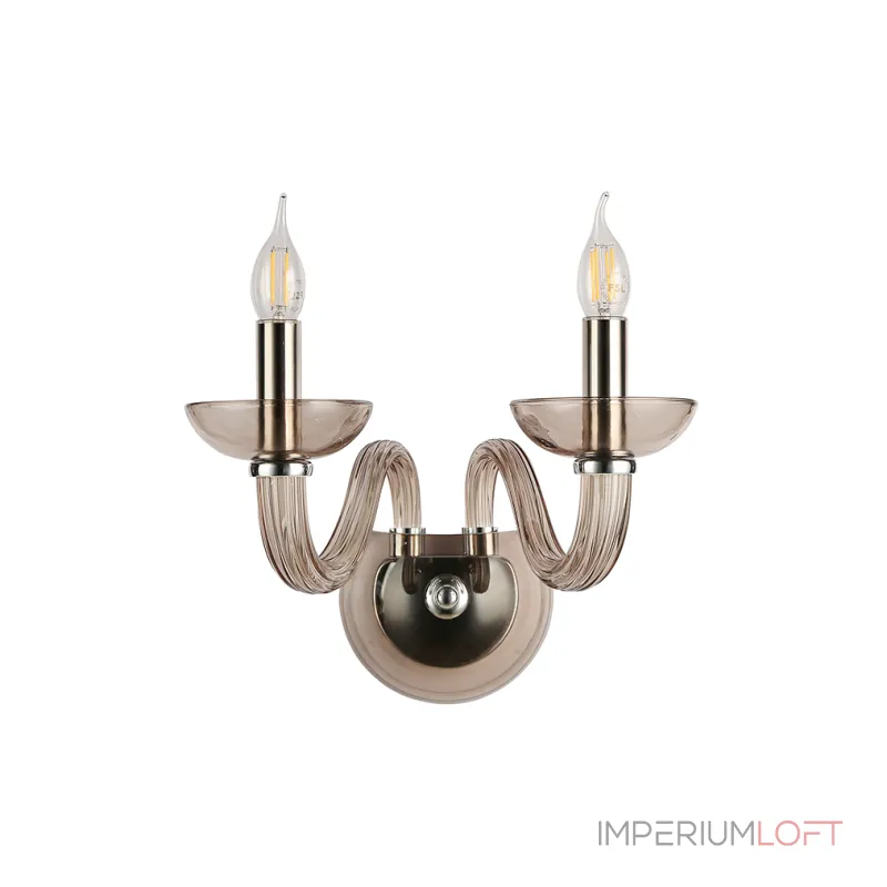 Бра Newport ARLETTE 8642/A chrome coffee