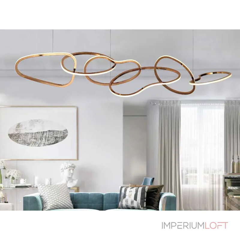 Подвесная люстра Newport ALICIA 15326/S Champagne gold Подвесная люстра Newport ALICIA 15326/S Champagne gold