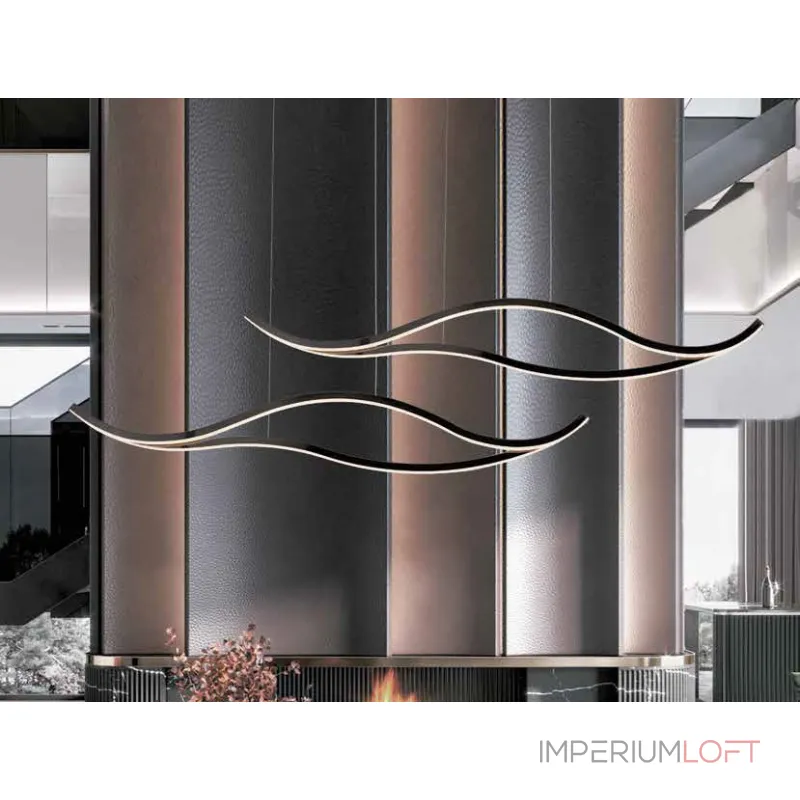 Люстра Newport LOREN 15205N/S black glossy Люстра Newport LOREN 15205N/S black glossy