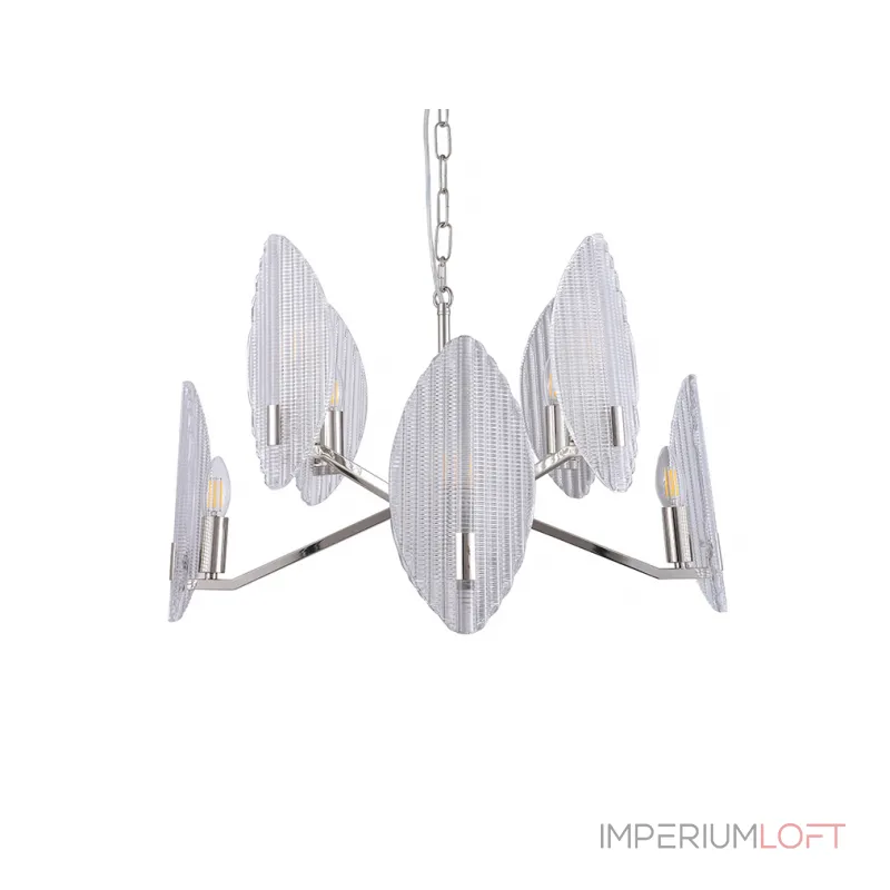 Подвесная люстра Newport 35000 35508/C nickel Подвесная люстра Newport 35000 35508/C nickel