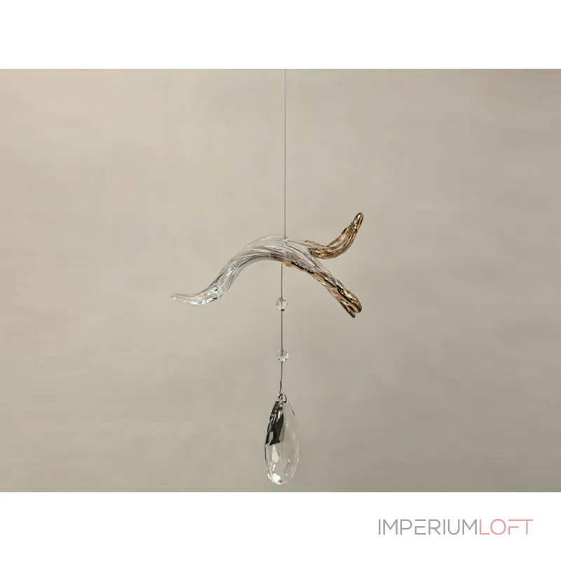 Декоративный подвес из кристаллов Newport ВЕРОНА 8220/2 gold glass