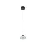 Подвесной светильник Newport ZARA 7241/S mat.black clear