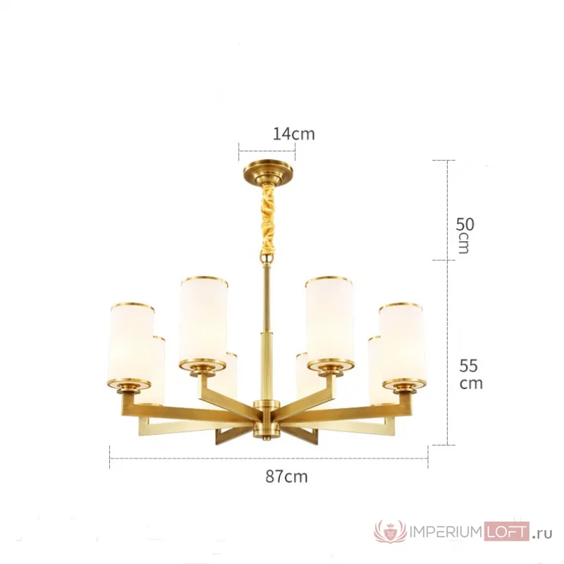 Люстра Hafsterdear L10+5 от ImperiumLoft