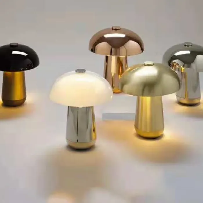 Настольная лампа Ongo Gold White от ImperiumLoft