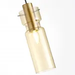 Подвесной светильник Odeon Light PENDANT ODL24 323 5057/1A E27 1*40W SCROW Жёлтый