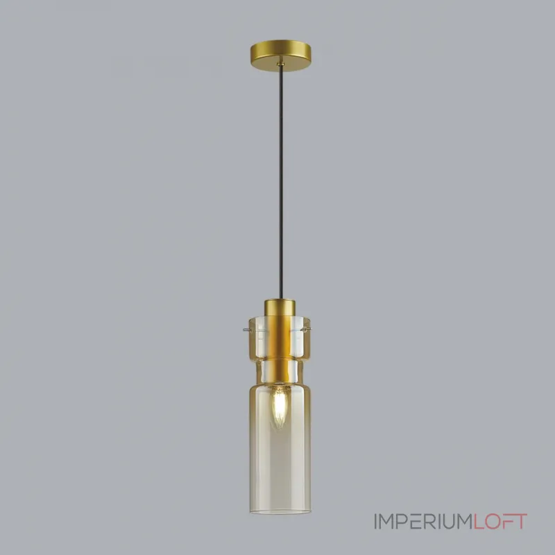Подвесной светильник Odeon Light PENDANT ODL24 323 5057/1A E27 1*40W SCROW Жёлтый