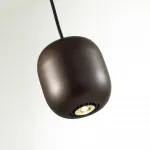 Подвесной светильник Odeon Light PENDANT ODL24 313 5060/1DA GU10 LED 4W COCOON Коричневый