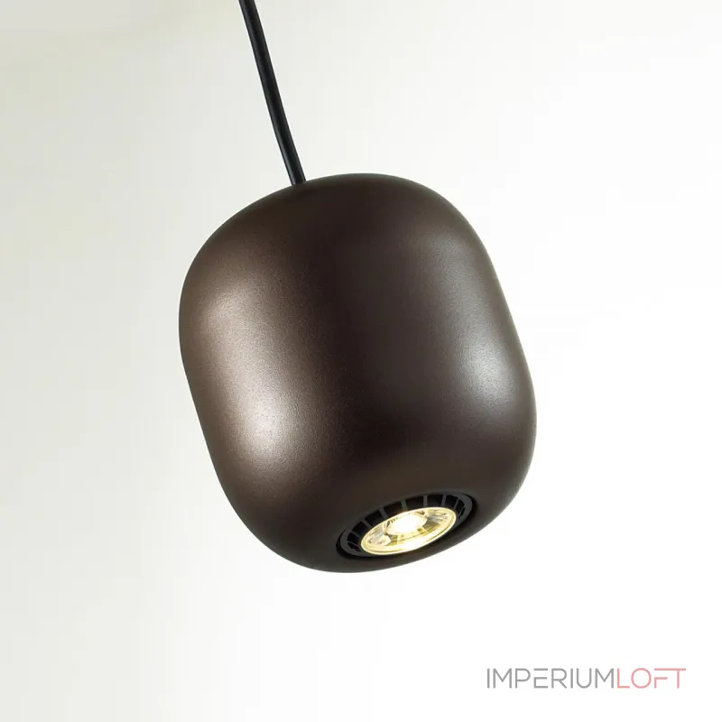 Подвесной светильник Odeon Light PENDANT ODL24 313 5060/1DA GU10 LED 4W COCOON Коричневый