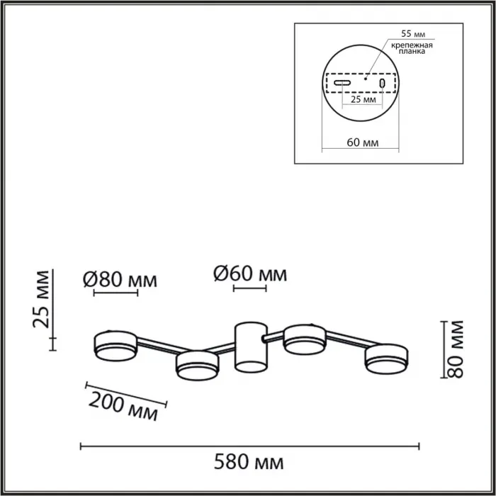 Люстра потолочная Lumion Comfi 6534/28L от ImperiumLoft