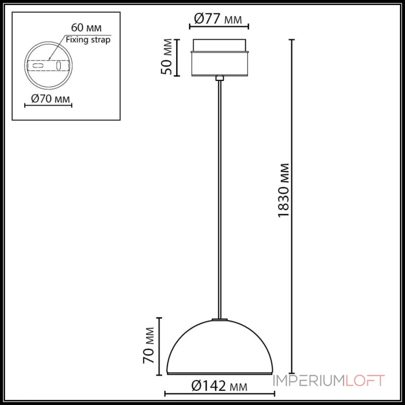 Подвесной светильник Odeon light L-vision 5452/6LA Подвесной светильник Odeon light L-vision 5452/6LA